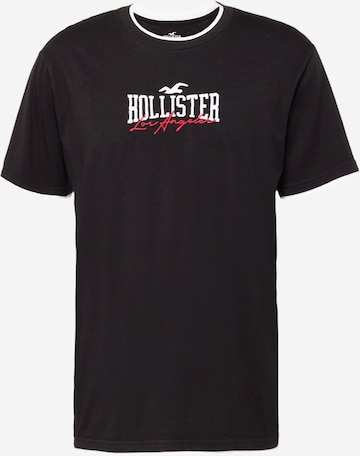 HOLLISTER T-Shirt in Schwarz: predná strana