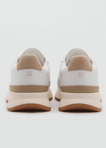 MANGO MAN Sneakers 'Rule' in White