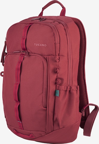 Sac à dos TUCANO en rouge : devant