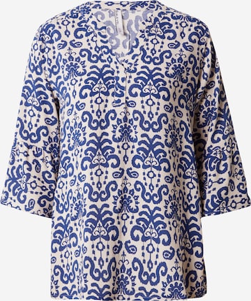 Sublevel Bluse in Blau: predná strana