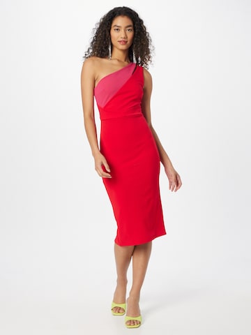 WAL G. Dress 'BRYN' in Red: front