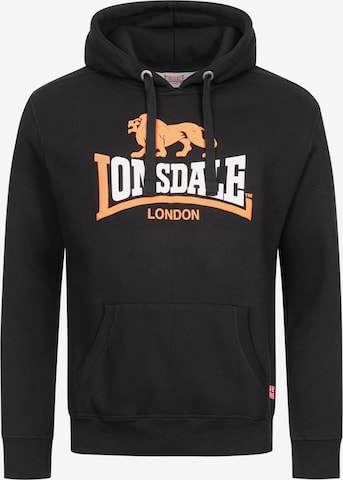 Sweat-shirt 'Thurning' LONSDALE en noir : devant