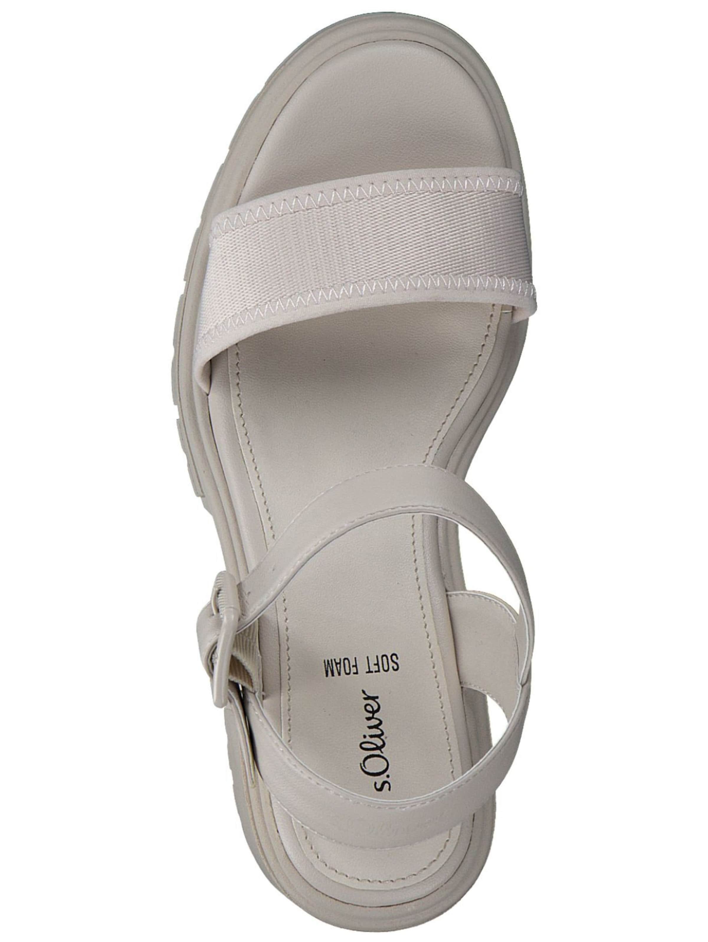 s.Oliver Sandaal in Beige