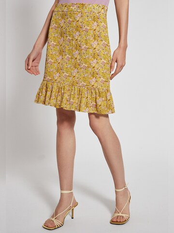 Ana Alcazar Skirt 'Fasine' in Yellow: front