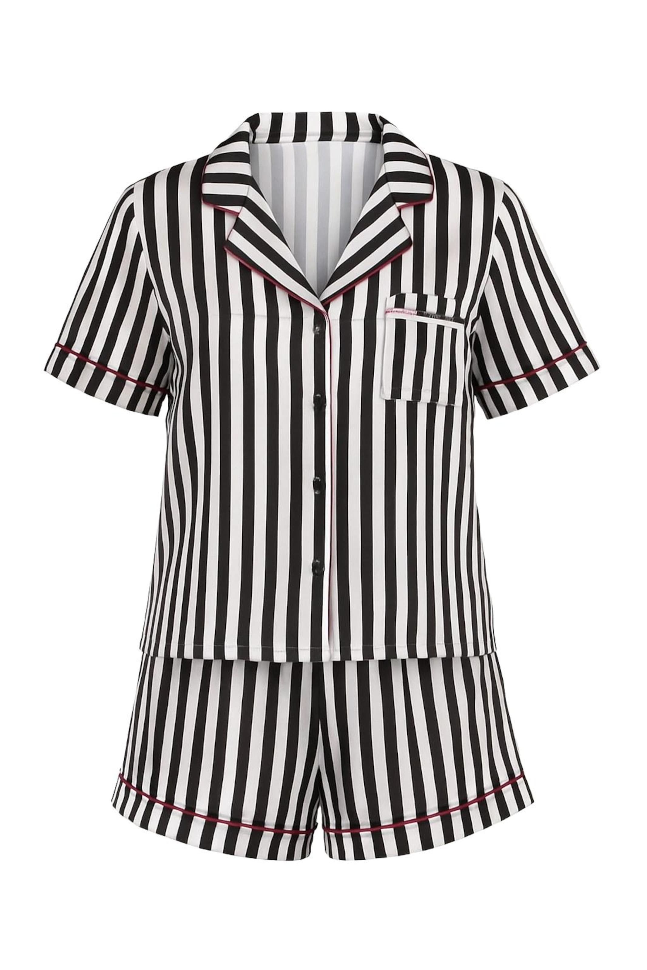 For You Moda Pyjama in Mischfarben: Vorderseite