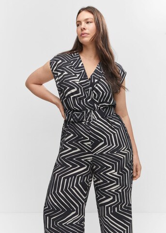 MANGO Jumpsuit 'Mila' in Schwarz