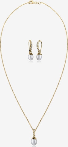 ELLI Jewelry Set in Gold: front