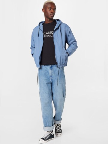BURTON MENSWEAR LONDON Between-season jacket 'Harrington' in Blue