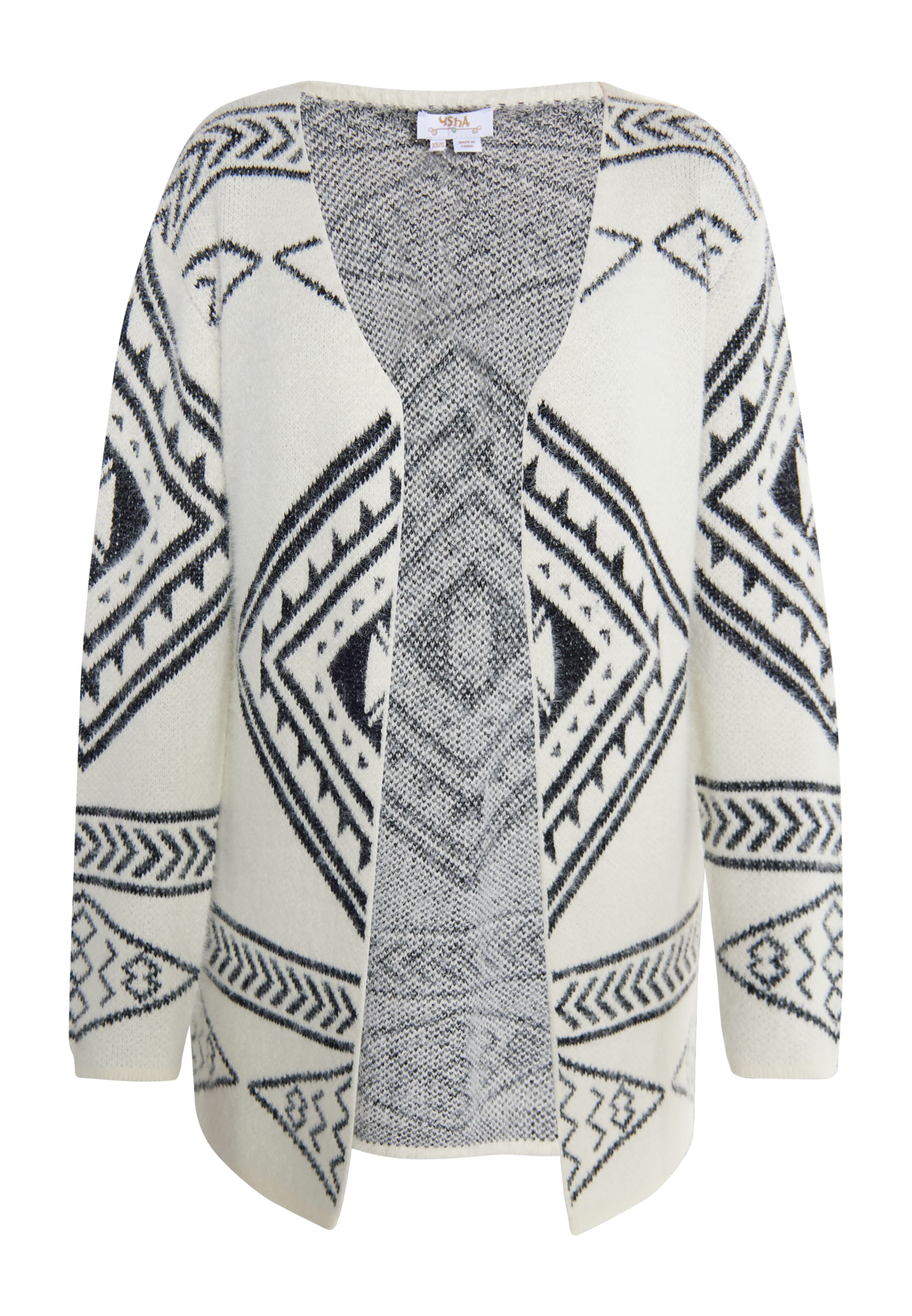 usha FESTIVAL Neuletakki 'Rakata' värissä valkoinen: etupuoli