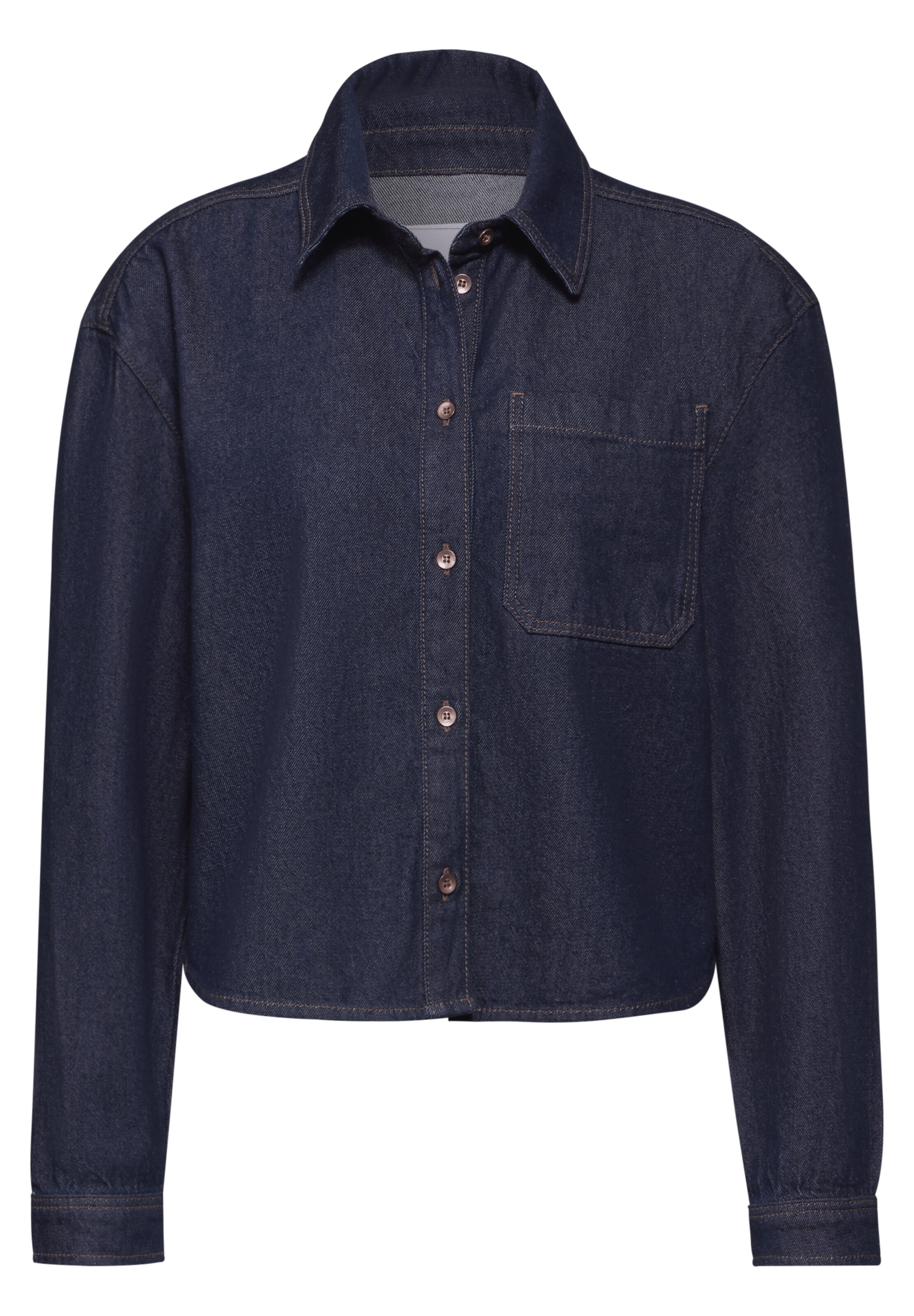 Street One Studio Blouse in Blue: front