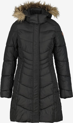 ICEPEAK Outdoor Coat 'Paiva' in Black: front