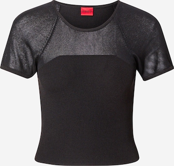 T-shirt 'Slevetta' HUGO en noir : devant