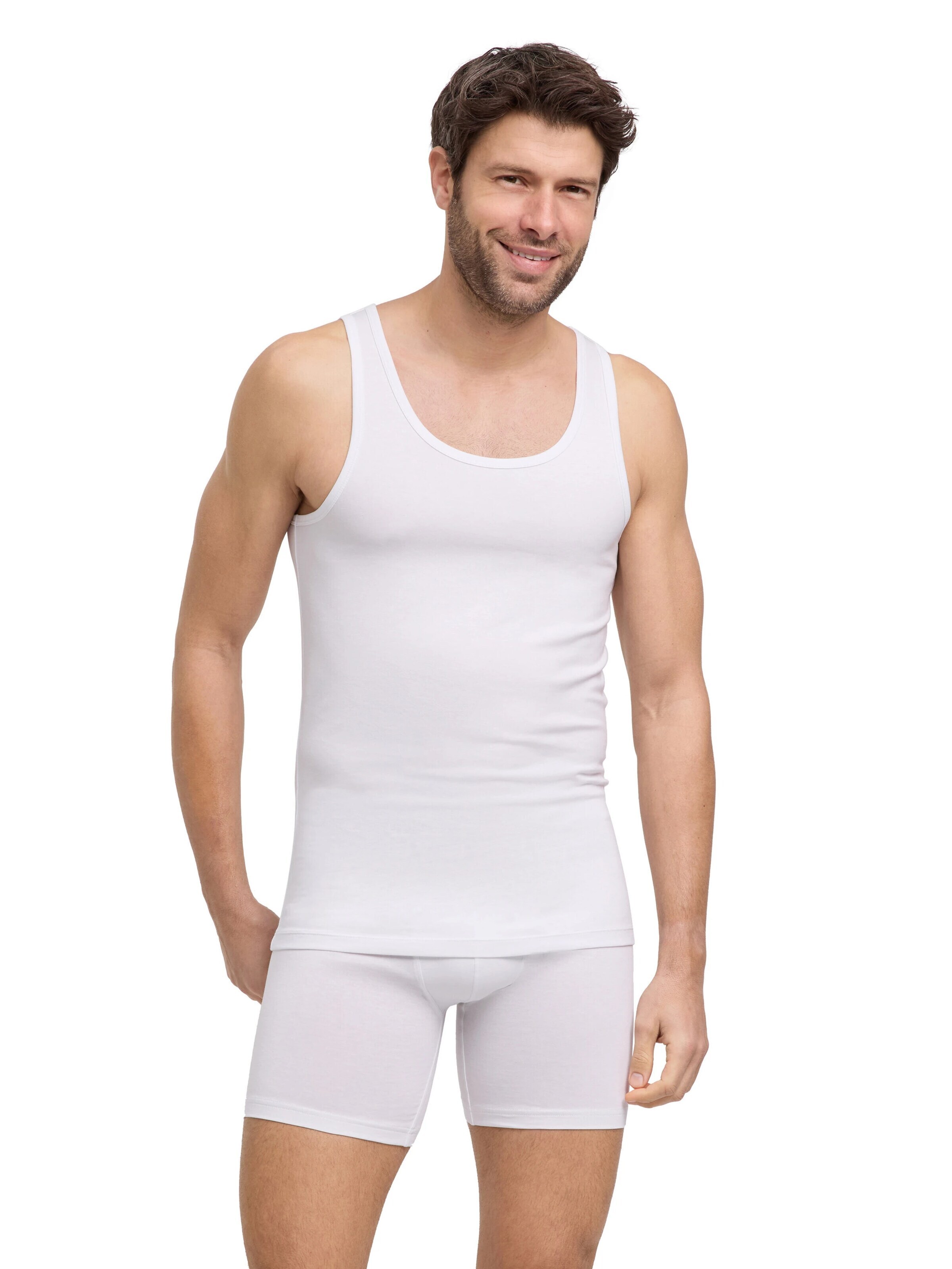 FALKE Undershirt '2-Pack' in S in White, Item view