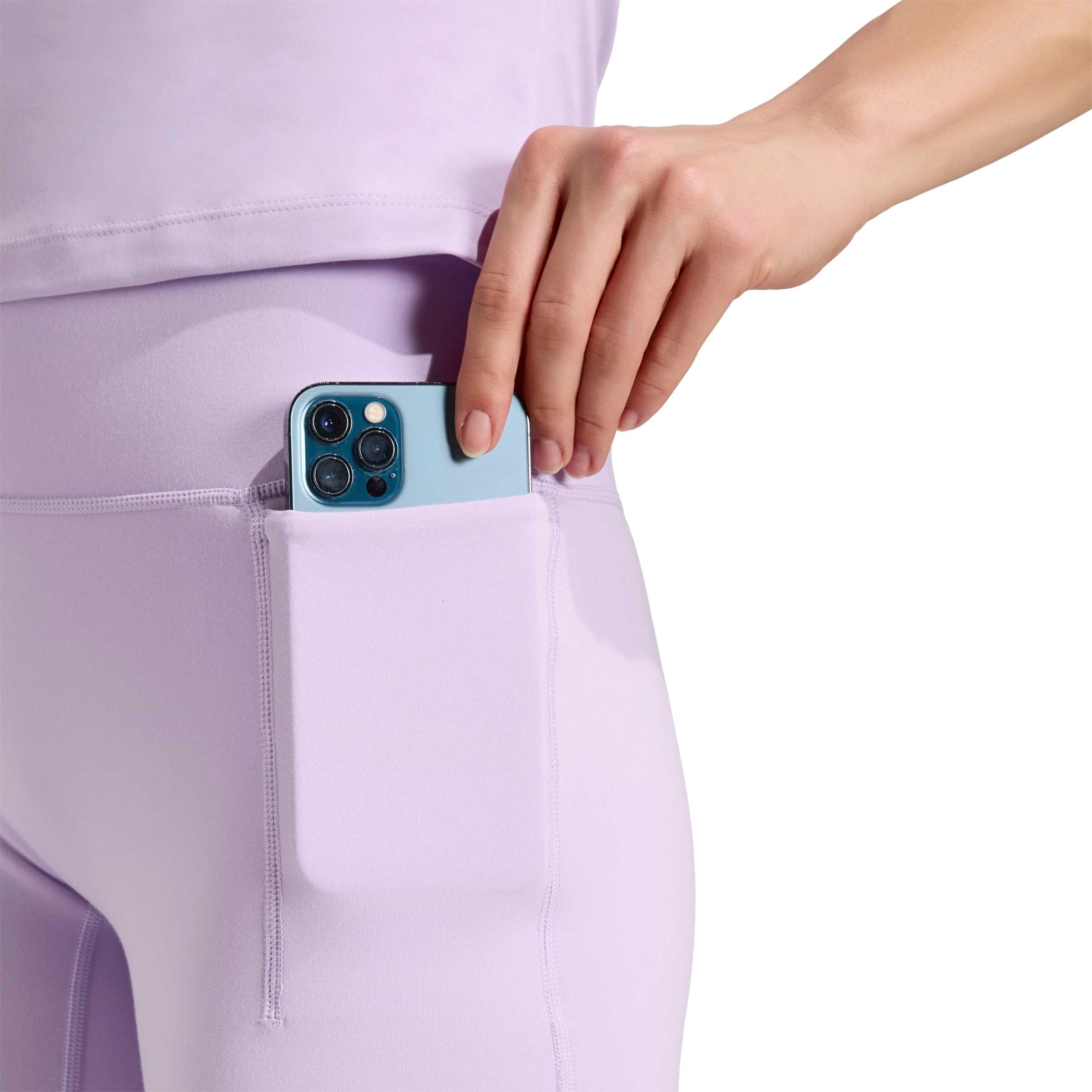 ADIDAS PERFORMANCE Skinny Urheiluhousut 'Motion' värissä lila