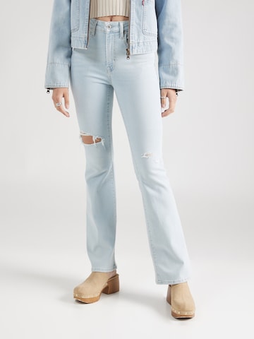 LEVI'S ® Flared Jeans '726' in Blauw: voorkant