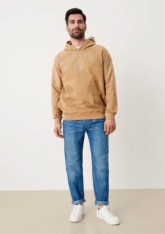 s.Oliver Sweatshirt in Bruin