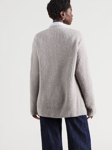 HUGO Strickjacke 'Shent' in Grau