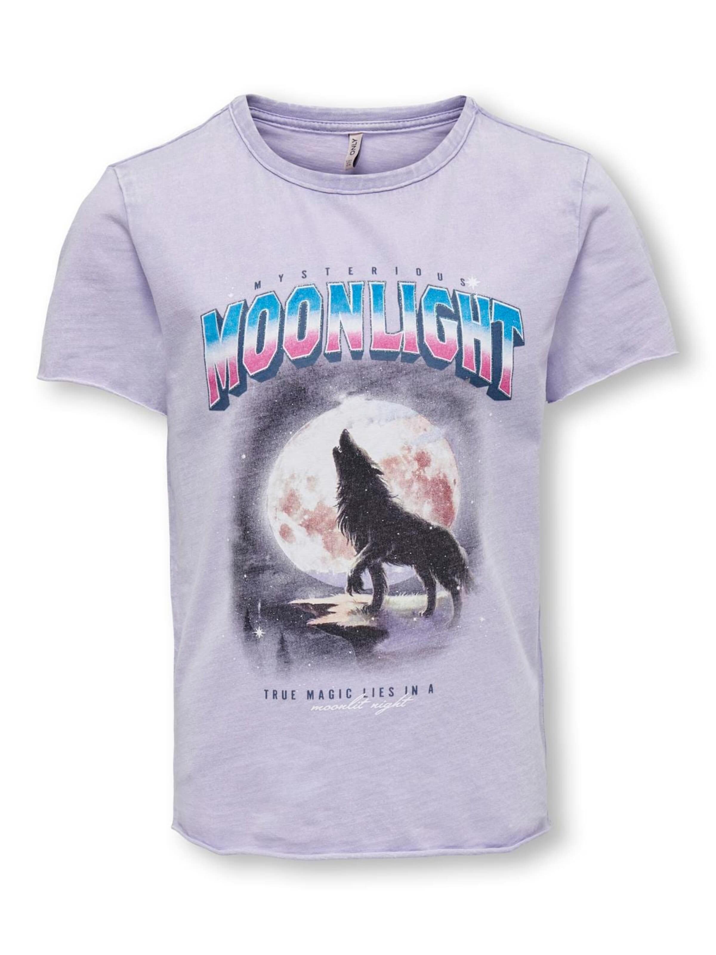 ONLY Shirt 'Lucy' in Lila: voorkant