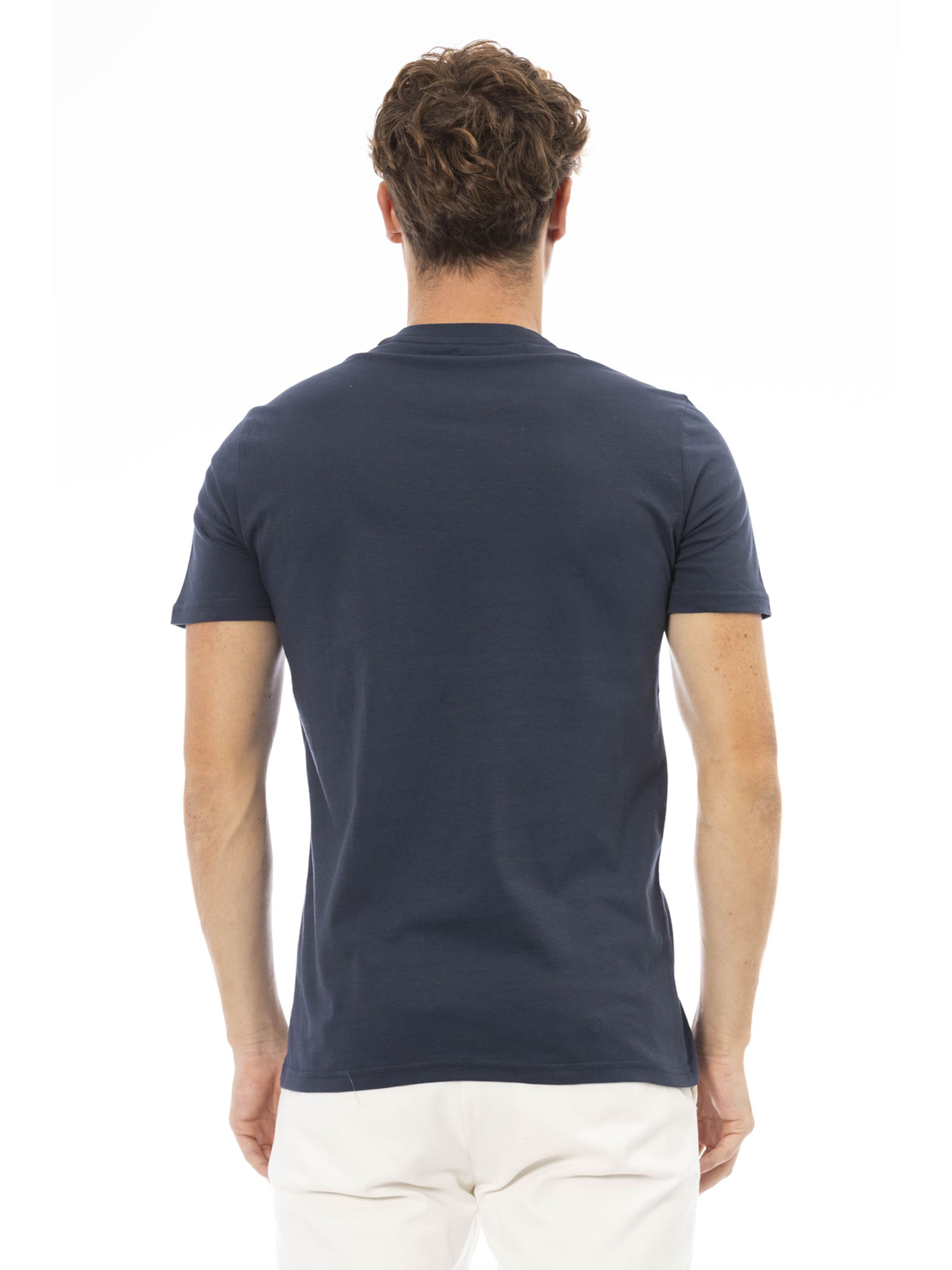 Top 'T-Shirt Uomo Baldinini Trend 100% Cotone Stampa' di Baldinini Trend in blu