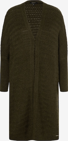 Cardigan MORE & MORE en vert : devant