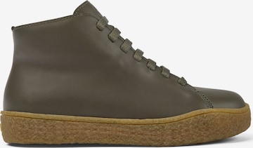 CAMPER Lace-Up Ankle Boots 'Peu Terreno' in Green