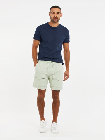 Threadbare Loose fit Pants 'Graphite' in Green