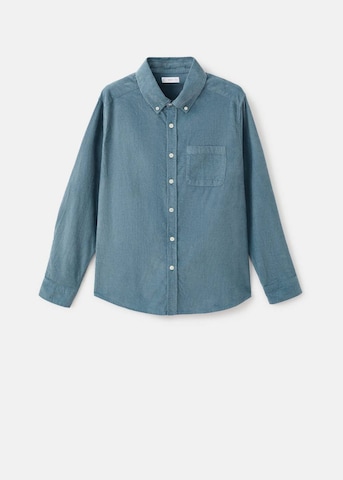 MANGO TEEN Regular fit Button Up Shirt 'Panita' in Blue
