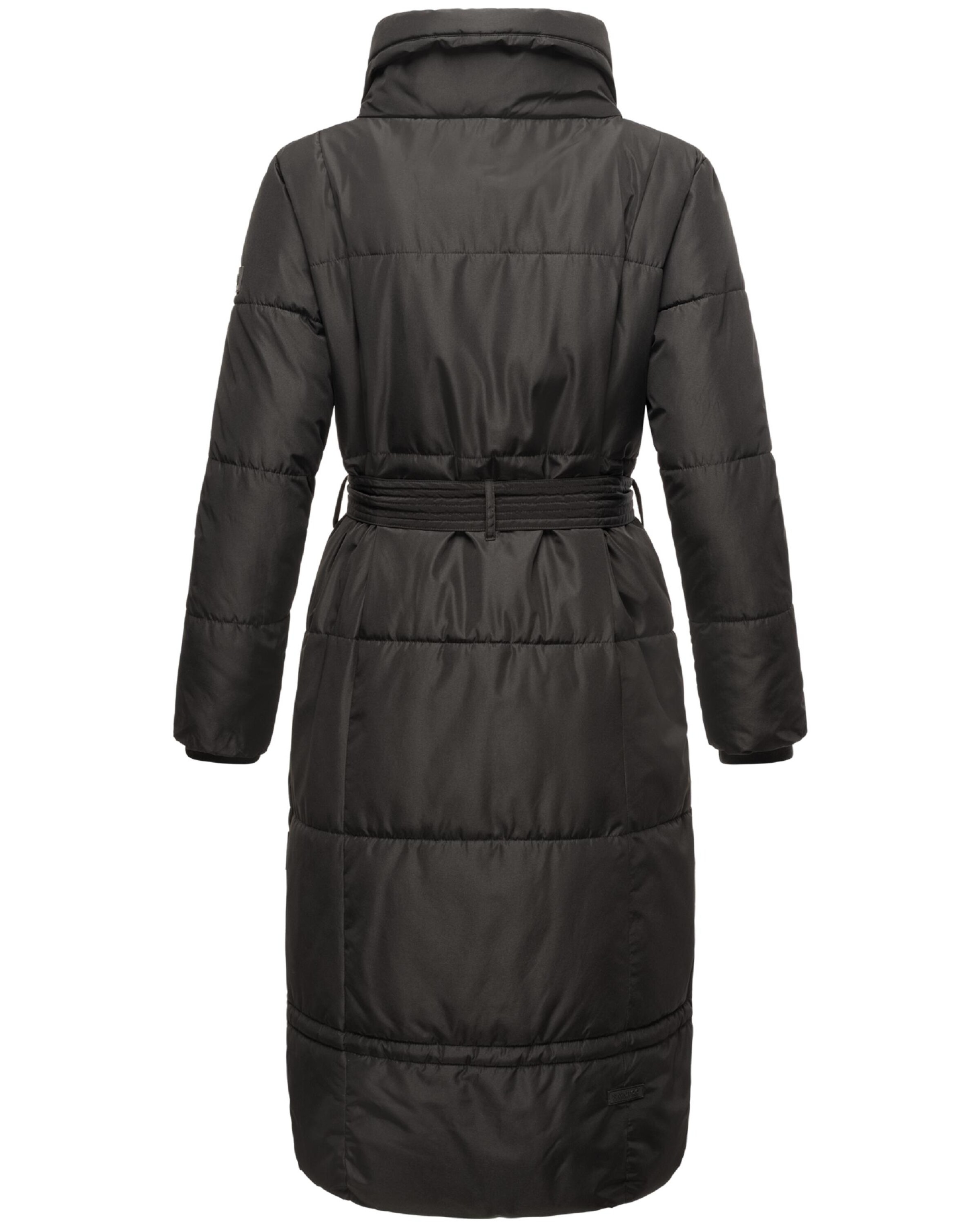 NAVAHOOZimski kaput 'Mirenaa' - crna boja