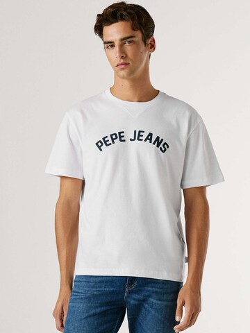 Maglietta 'GIO' di Pepe Jeans in bianco: frontale