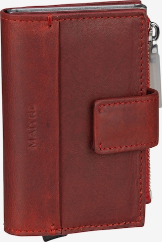 Maître Wallet in Red: front