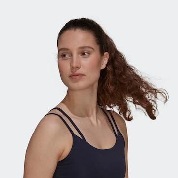 ADIDAS SPORTSWEAR Bralette Sports Bra in Blue