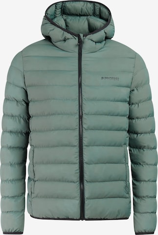 PROTEST Winterjacke 'PRTBASSO' in Grün: Vorderseite
