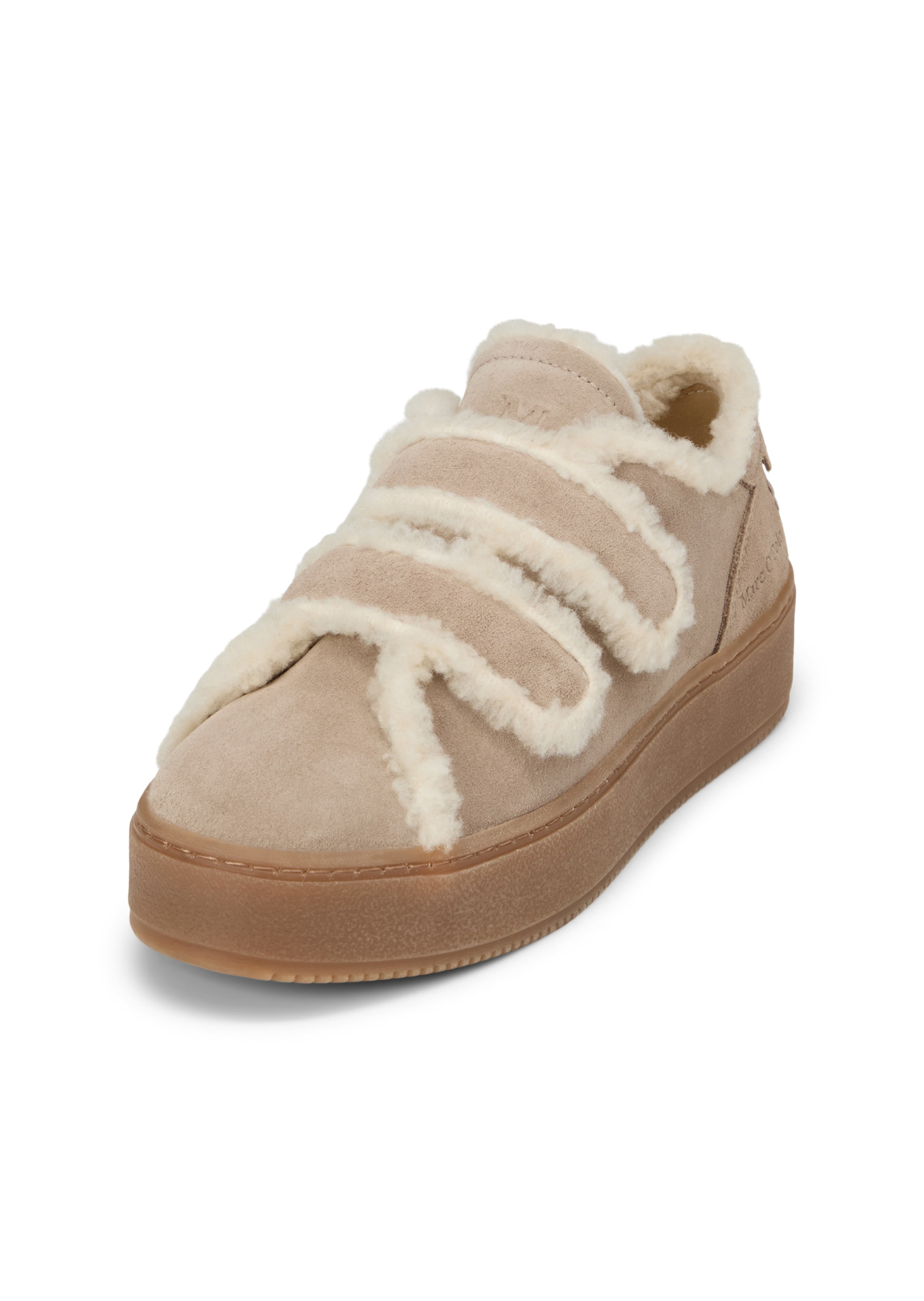 Marc O'Polo Sneakers laag 'Edith' in Beige: voorkant