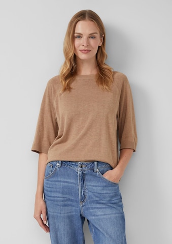 Pullover di s.Oliver in marrone: frontale