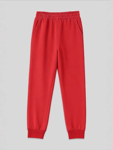 Pantalon de sport 'Jogginghose' Tommy Life en rouge : devant