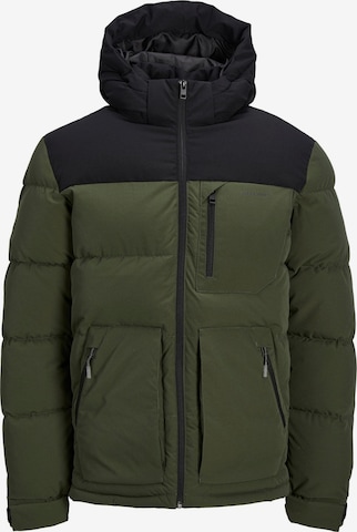 JACK & JONES Winter jacket 'Otto' in Green: front