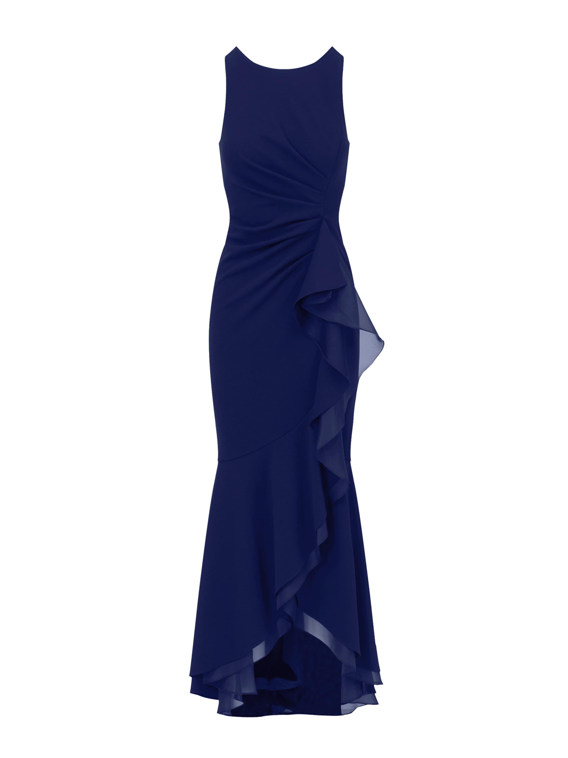 Adrianna Papell Avondjurk in Blauw: voorkant