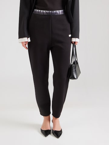 Effilé Pantalon EA7 Emporio Armani en noir : devant
