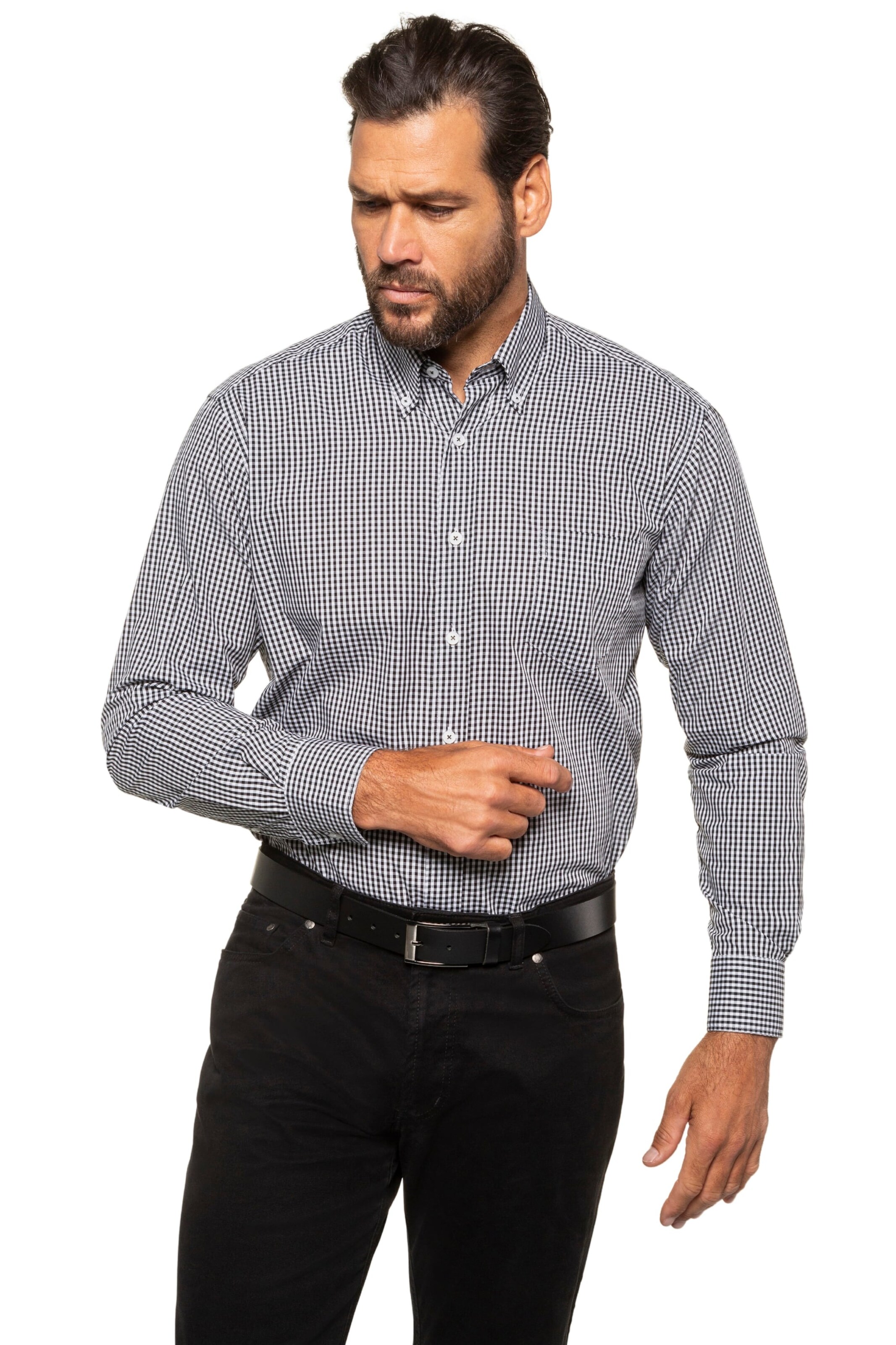 JP1880 Riem in Zwart: voorkant