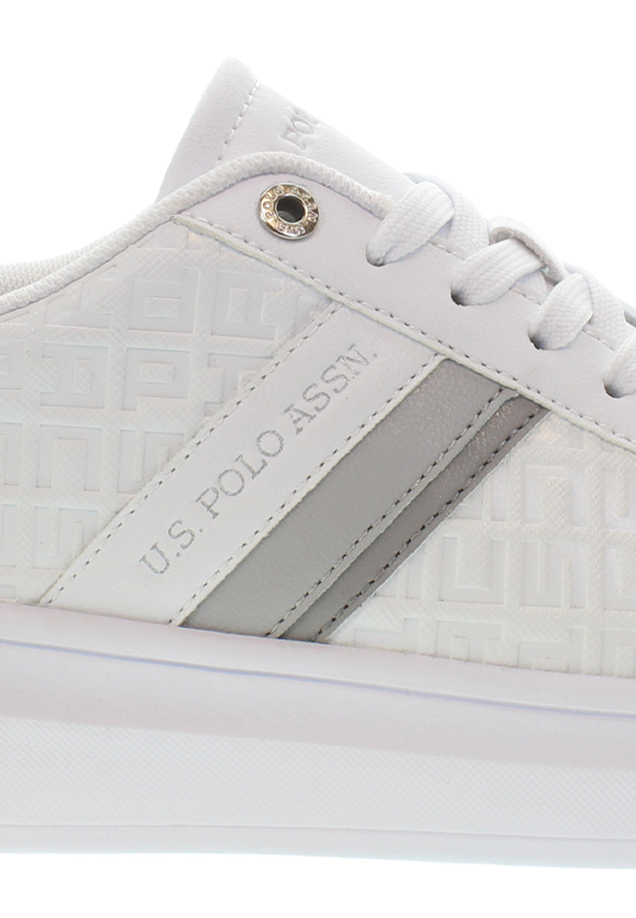 Sneaker bassa di U.S. POLO ASSN. in bianco