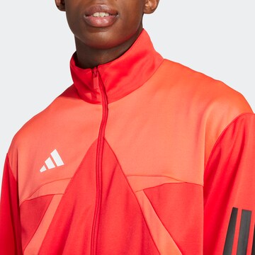 ADIDAS SPORTSWEARJakna za vježbanje 'House of Tiro' - crvena boja
