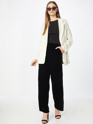 GAP Wide leg Broek in Zwart