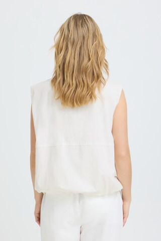 Pulz Vest i hvid
