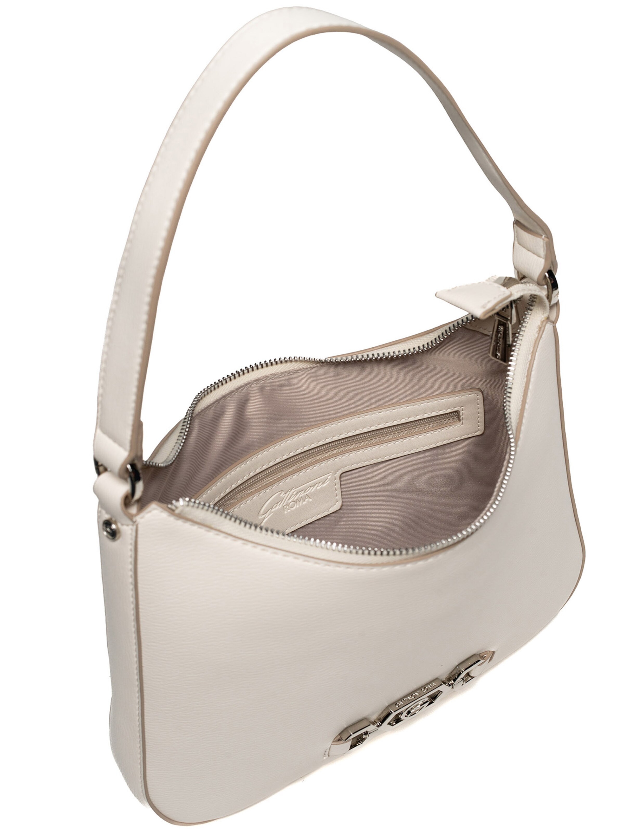 Borsa a spalla di Gattinoni in bianco
