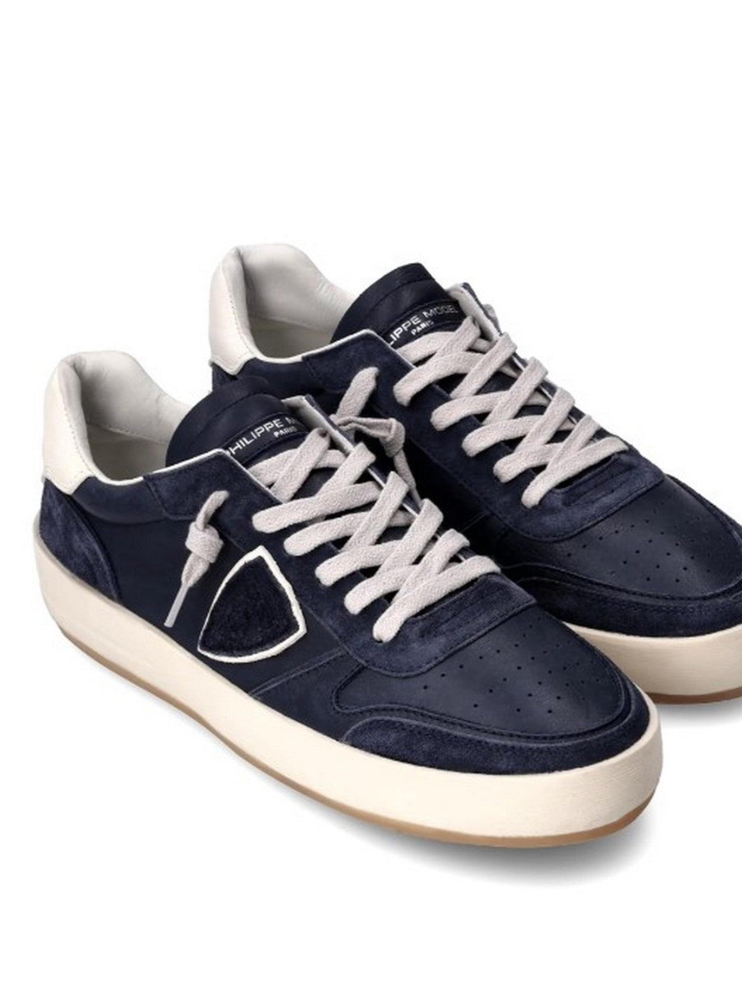 Sneaker bassa di Philippe Model in blu