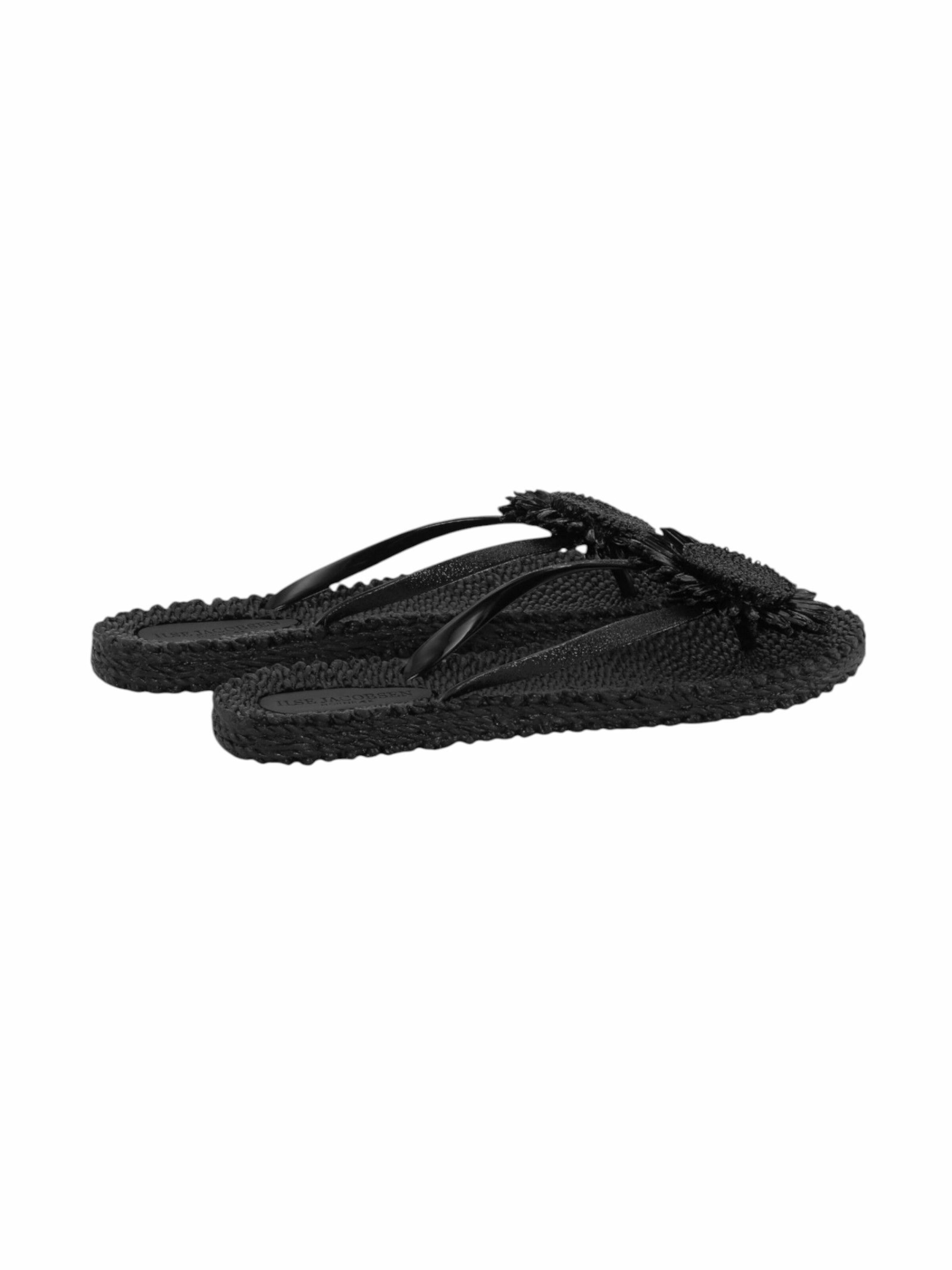 ILSE JACOBSEN Sandale in Schwarz