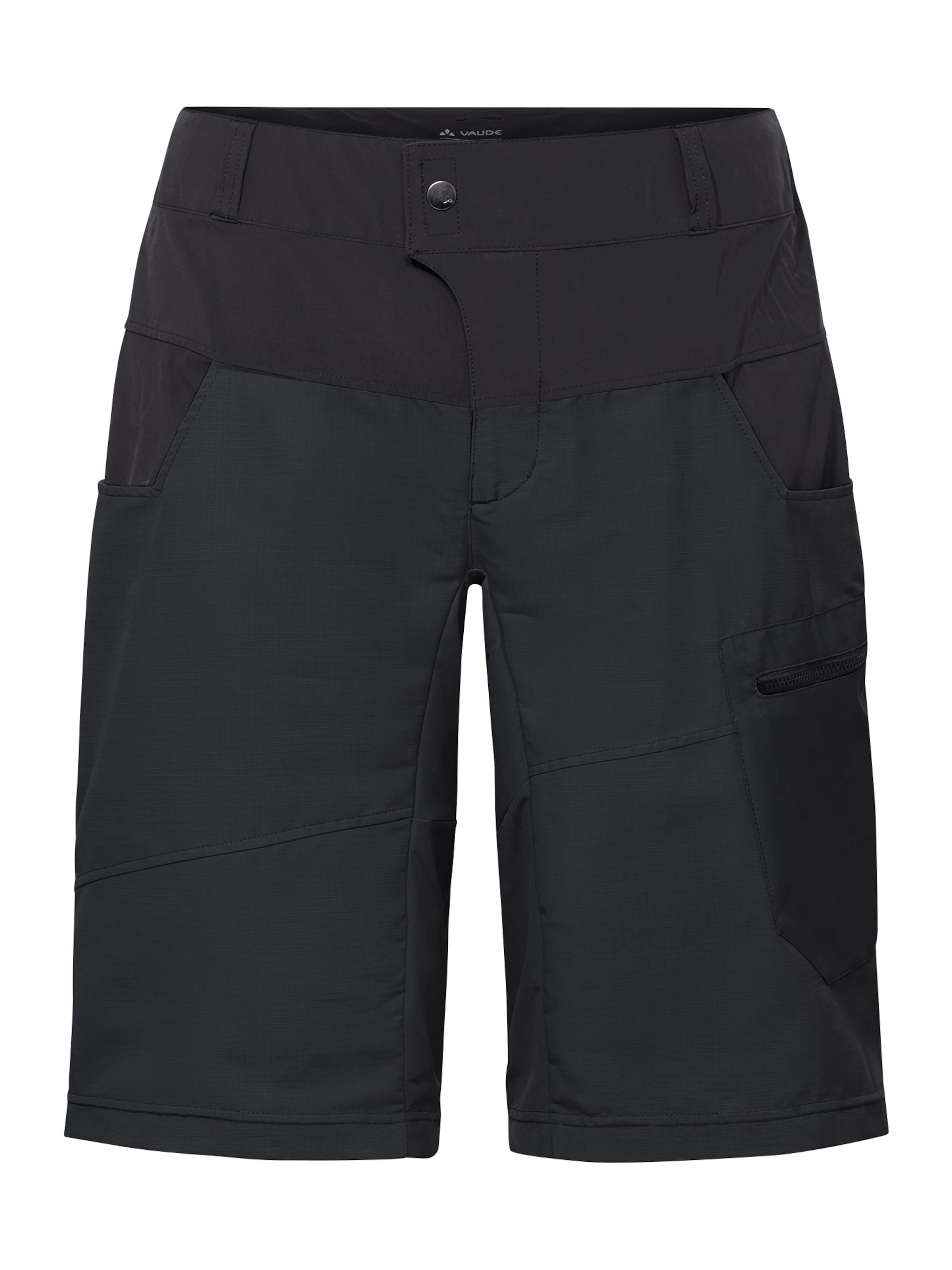VAUDE Sporthose 'Qimsa II' in Schwarz: Vorderseite
