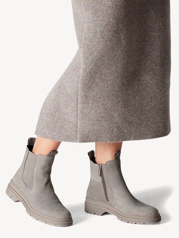 Bottines Tamaris en gris : devant