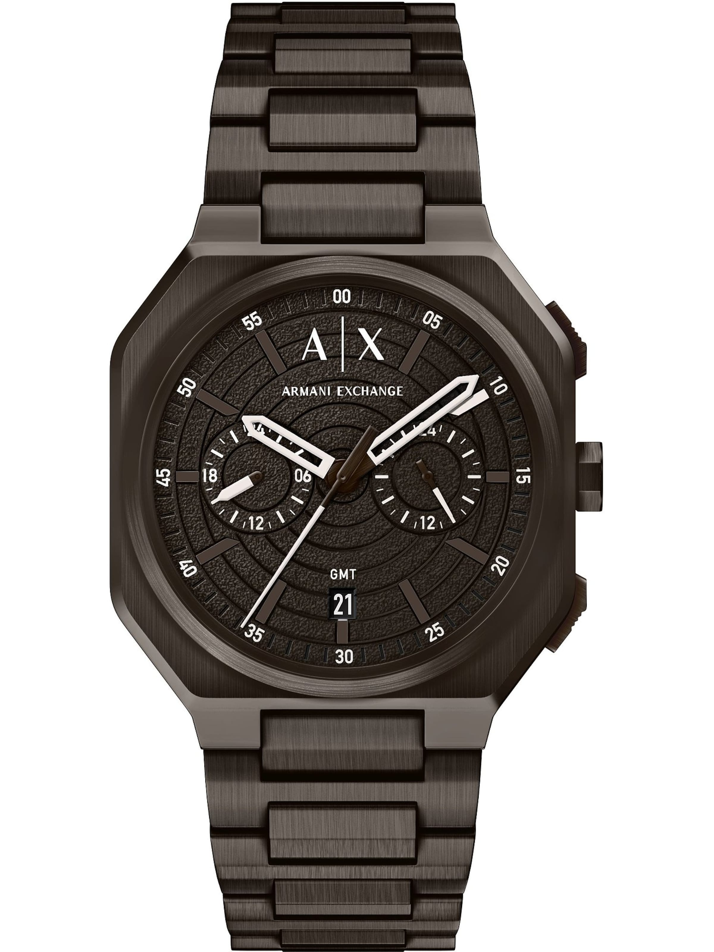 ARMANI EXCHANGE Analog watch in Brown: front