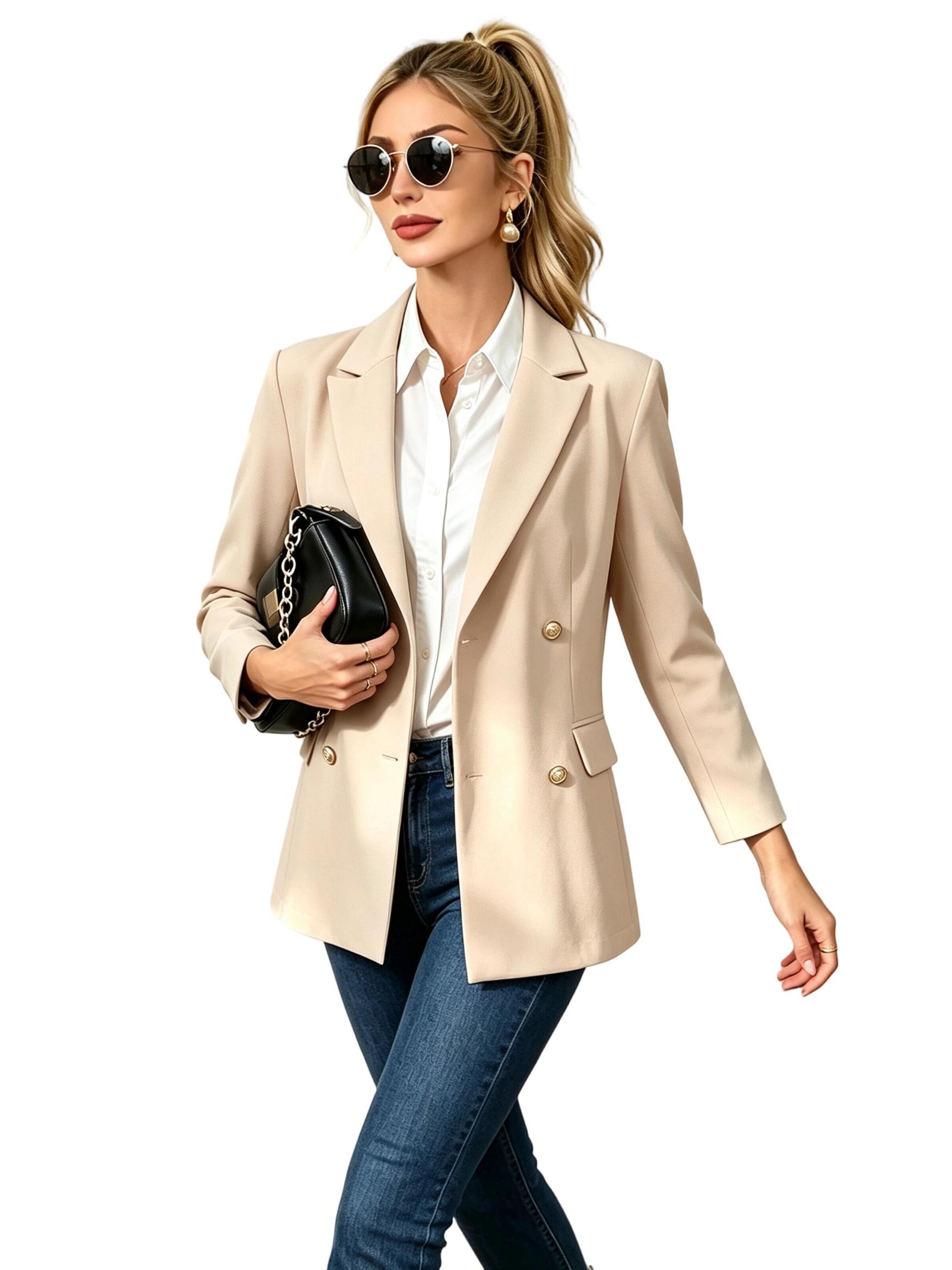 MODIURBAN Blazer in Green
